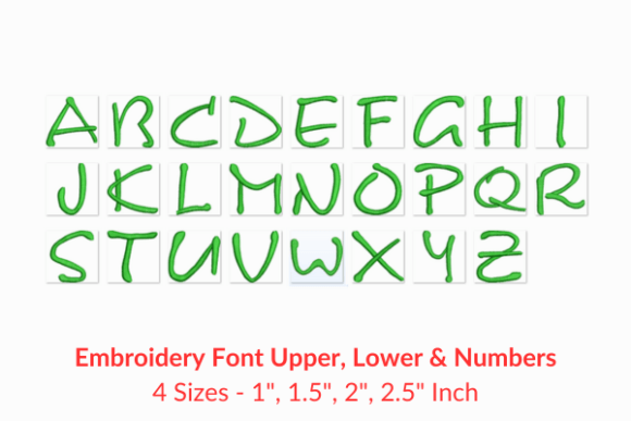 Pixie Font: A Delightful Embroidery Choice